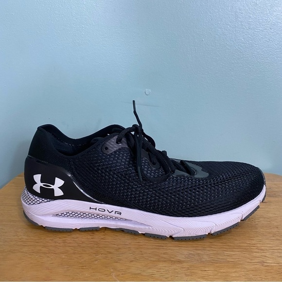 Under Armour Hovr Sonic 4‎ Sneakers Shoes Sz 13 Mens Black White main image 5